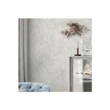 Adawall Renkli Düz Desen Duvar Kağıdı | VERA 1513-1, Beyaz, Elyaf Taban (Non-Woven) - 16.5 m²