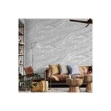 Adawall Roka 23102-2 Mermer Desenli Düz Sade Duvar Kağıdı, Gri, 100 X 110