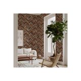 Adawall Roka 23105-4 Doğal Taş Desenli Düz Sade Duvar Kağıdı, Çok Renkli, 100 X 110