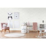 Adawall Roka 23107-1 Beyaz Renkli Gri Damarlı Duvar Kağıdı 16,5 M2