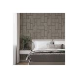 Adawall Roka 23108-4 Geometrik Desenli Duvar Kağidi 16,5 M2, Gri, 100 X 110