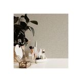 Adawall Roka 23109-2 Kendinden Desenli Kabartmalı Modern Düz Sade Duvar Kağıdı, Krem, 100 X 110