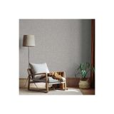 Adawall Roka 23109-3 Kendinden Desenli Kabartmalı Modern Düz Sade Duvar Kağıdı, Gri, 100 X 110