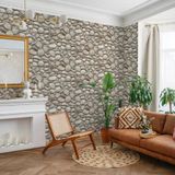 Adawall Roka 23113-1 Modern Çakıl Taşları Desenli Duvar Kağıdı 16,5M2