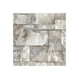 Adawall Roka/Krem Goemetrik Desen Duvar Kağidi 23106-2, Krem, 100 X 110