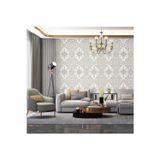 Adawall Royal Weave Design Wallpaper - Damask Desenli Duvar Kağıdı | ROCOCO 1301-2/15, Açık, Çok renkli, Bej, Elyaf Taban (Non-Woven) - 16.5 m²