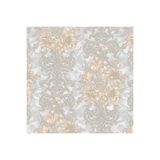 Adawall Seven 7805-5 Serisi Çiçek Detaylı Rokoko Damask Deseni Açık Gri 106x10 Duvar Kağıdı