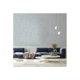 Adawall Seven 7808-2 Oval Geometrik Desenli Gri Duvar Kağıdı 16,50 M2