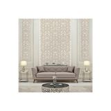 Adawall Seven 7810 Cesur Neoklasik Şam Süsleme Desenli Duvar Kağıdı 16,5M2, 7810-3 Açık Pembe, 100 X 200