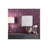 Adawall Seven Doku Ve Çizikler Modern Desenli Duvar Kağıdı (16,5M2), Koyu,Mor, 100 X 200