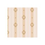 Adawall Seven Neoklasik Gizli Süslemeli Çizgili Duvar Kağıdı (16,5M2), Bej,Açık, 106 X 10