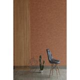 Adawall Seven Soyut Oksitlenmiş Metal Desen Duvar Kağıdı (16,5M2), Kahverengi, 100 X 200