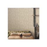 Adawall Soyut Stilize Dokuma Modern Desenli Duvar Kağıdı | ALFA 3703-3, Bej, Kağıt Taban - 16.5 m²