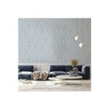 Adawall Stilize Zincir Deseni İle Duvar Kağıdı | SEVEN 7808-2, Mavi, Açık, Elyaf Taban (Non-Woven) - 16.5 m²