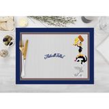 Adawall That's All Folks Kumaş Amerikan Servis 4'lü Set 35X50CM
