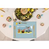 Adawall Tom And Jerry Kumaş Amerikan Servis 4'lü Set 35X50CM