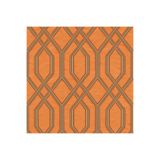 Adawall Vera 1502-4 Geometrik Modern Desenli Düz Sade Duvar Kağıdı, Turuncu, 50 X 110