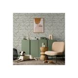 Adawall Vera 1505-2 Çiçekli Duvar Kağıdı 16,5 M2/Çiçek Desenli Duvar Kağıdı 16,5 M2, Yeşil, 100 X 110