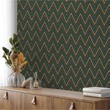 Adawall Vera Duvar Kağıdı Geometrik Desenli Non-Woven Kağıt Taban Vinil Kaplı