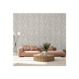 Adawall Yaprak Desenli Duvar Kağıdı | VERA 1507-1, Beyaz, Elyaf Taban (Non-Woven) - 16.5 m²