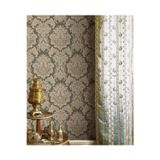 Adawall Zengin Barok Damask Desenli Duvar Kağıdı | SEVEN 7807-4, Koyu, Yeşil, Elyaf Taban (Non-Woven) - 16.5 m²