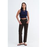 Addax Kemerli Jean Pantolon PN254