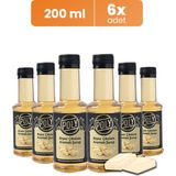 Addis Ababa Coffee 6'lı Beyaz Çikolata Aromalı Kahve Şurubu 6x200 ml & Premium Blend Kahve 100 gr