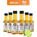 Addis Ababa Coffee 6'lı Misket Limon Aromalı Kahve Şurubu 6x200 ml & Premium Blend Kahve 100 gr
