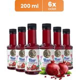 Addis Ababa Coffee 6'lı Nar Aromalı Kahve Şurubu (6X200 Ml.) & Premium Blend Kahve 100 Gr.