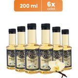 Addis Ababa Coffee 6'lı Vanilya Aromalı Kahve Şurubu (6X200 Ml.) & Premium Blend Kahve 100 Gr.
