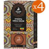 Addis Ababa Coffee Etiyopya Single Origin Filtre Kahve (4x250 Gr.) - 1 kg