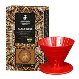 Addis Ababa Coffee Harar Blend Kahve Ve V60 Dripper