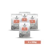 Addis Ababa Coffee Professional Barista Harar Blend 4 Adet X 250 gr ( Toplam 1000 Gr) (FİLTRE KAHVE -ÇEKİRDEK KAHVE)