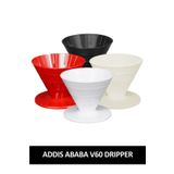 Addis Ababa Coffee V60 Dripper Kahve Demleme Ekipmanı Filtre Kahve