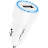 Addison ADS-CC17 2.4A USB Beyaz Araç Şarj Cihazı