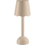 Addison Ross Scallop Kapuçino Lake Şarjlı LED Masa Lambası - Renkli