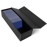 Adecortalk 2 Adet Ticaret Kartı Saklama Kutusu, Üstten Yükleyici Kart Depolama, 900 ila 1000 Kart Tutar, Ticaret Kartı Saklama, Spor Kart Kılıfı, Futbol Kartı Saklama, Mtg Kart Saklama Kutusu