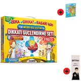 Adeda 8 Yaş Dikkati Güçlendirme Seti + 2. Sınıf Test Kitabı + Kişiye Özel İsimli Harry Potter Kitap Ayracı