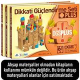 Adeda - Dikkati Güçlendirme Seti Plus 6 Yaş Kitap