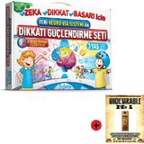 Adeda Yayıncılık Adeda 3 Yaş Dikkati Güçlendirme Seti Yeni + Kişiye Özel Isimli Ahşap Harry Potter Kitap Ayracı