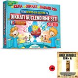 Adeda Yayıncılık Adeda 4 Yaş Dikkati Güçlendirme Seti YENİ + Kişiye Özel İsimli AHŞAP Harry Potter Kitap Ayracı