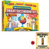 Adeda Yayıncılık Adeda 8 Yaş Dikkati Güçlendirme Seti Yeni + Kişiye Özel Isimli Ahşap Harry Potter Kitap Ayracı