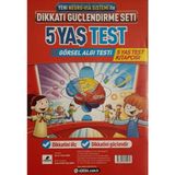 Adeda Yayıncılık Dikkati Güçlendirme Seti 5 Yaş Test Anonim Yazarlı Ciltsiz Mini Kitap