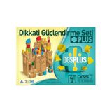 Adeda Yayıncılık Dikkati Güçlendirme Seti Plus 4 Yaş Kitap (3 Kitap) - Osman - Osman Abalı