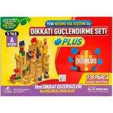 Adeda Yayıncılık Dikkati Güçlendirme Seti Plus 5 Yaş Kitap (3 Kitap) - Osman Abalı