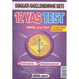 Adeda Yayıncılık Dikkati Güçlendirme Seti Yaprak Test 12 Yaş