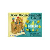 Adeda Yayınları Dikkati Güçlendirme Seti Plus 4 Yaş Kitap Materyalsiz 3 Kitap.