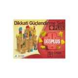 Adeda Yayınları Dikkati Güçlendirme Seti Plus 5 Yaş Kitap Materyalsiz 3 Kitap