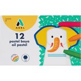 Adel 12 Renk Pastel Pastel Boya - Çok Renkli - 1 Adet