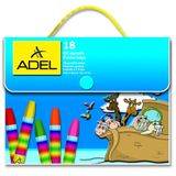 Adel 18 Renk 4281818000 Çantalı Yağlı Pastel Boya